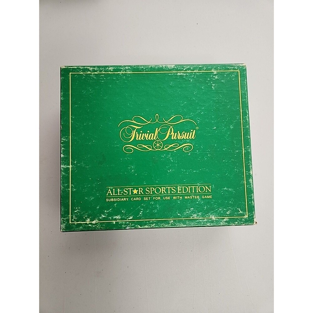 Trivial Pursuit All Star Sports Edition Set Subsidiary Cards Trivia Vintage